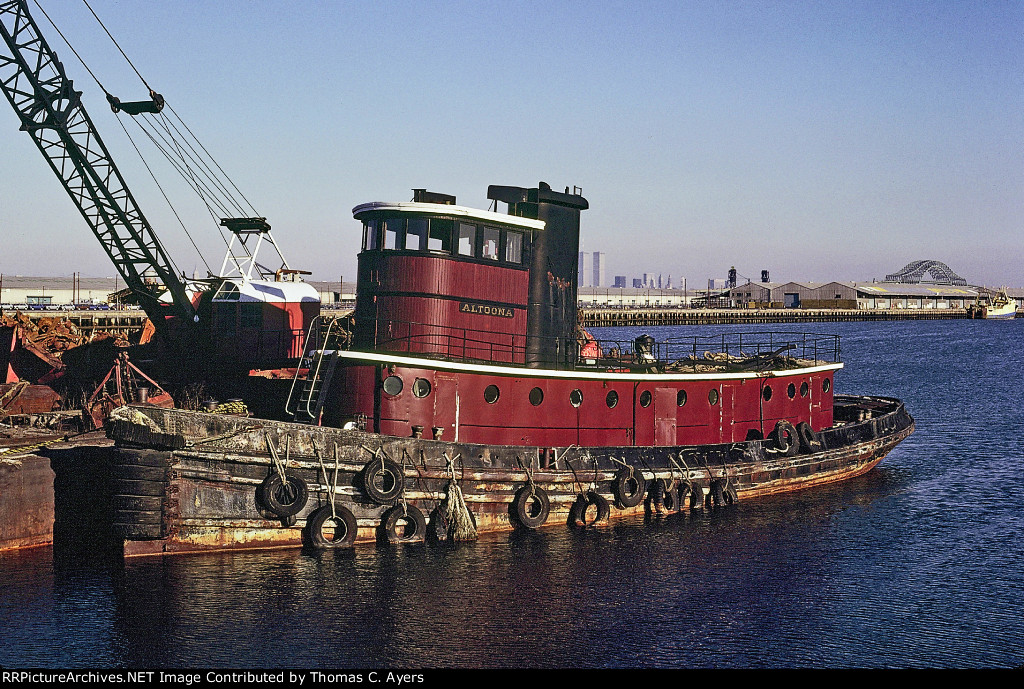 PRR Tugboat "Altoona," c. 1960